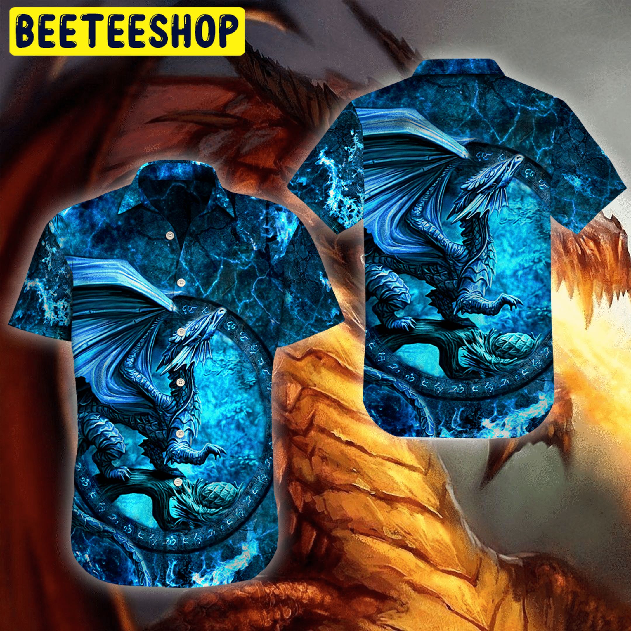 Art Age Of Dragons Trending Hawaiian Shirt