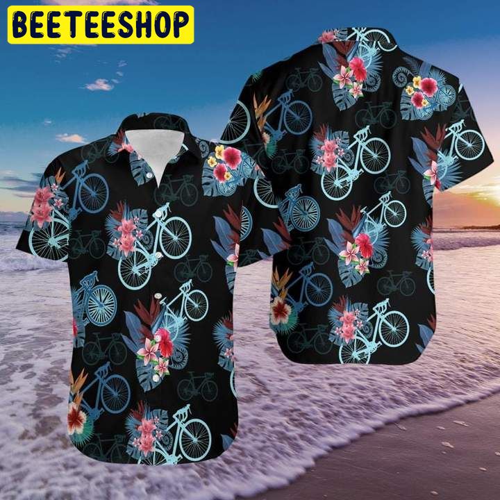 Art Bicycle 3D All Over Printed Trending Hawaiian Shirt