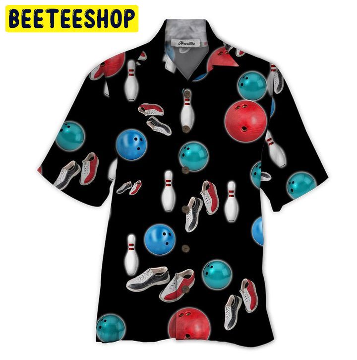 Art Bowling 3D All Over Printed Trending Hawaiian Shirt