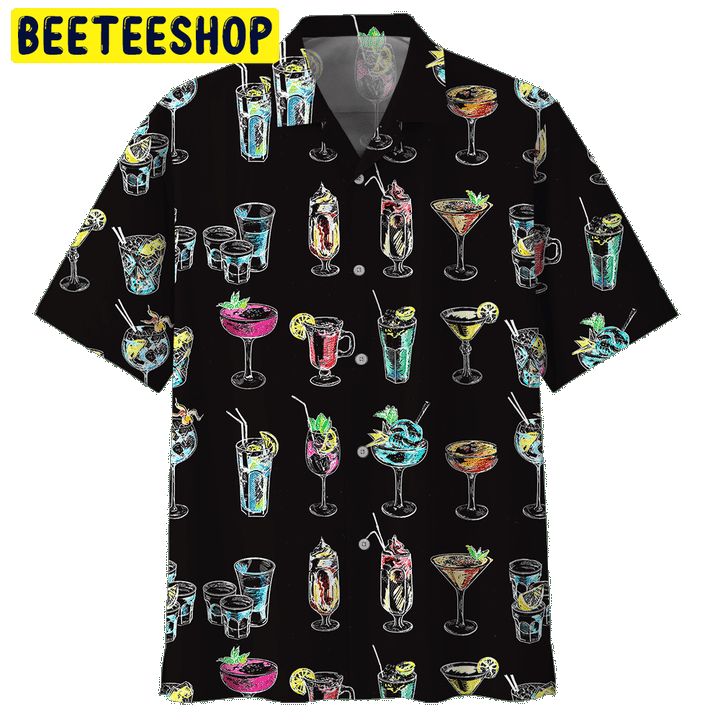 Art Cocktail Trending Hawaiian Shirt