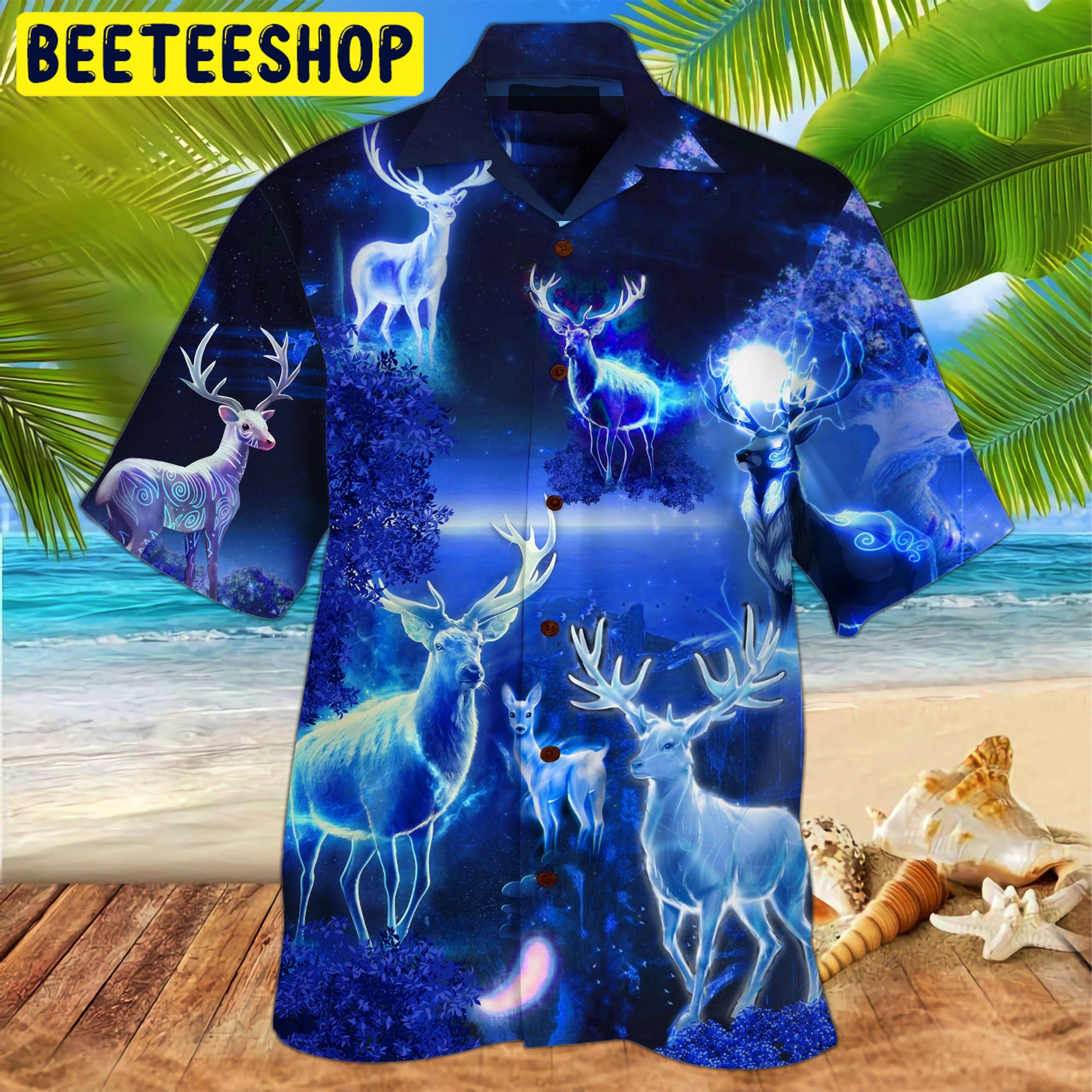 Art Deer Trending Hawaiian Shirt