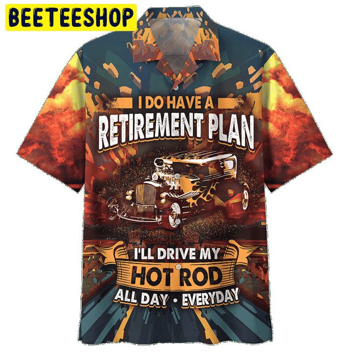 Art Hot Rod Trending Hawaiian Shirt