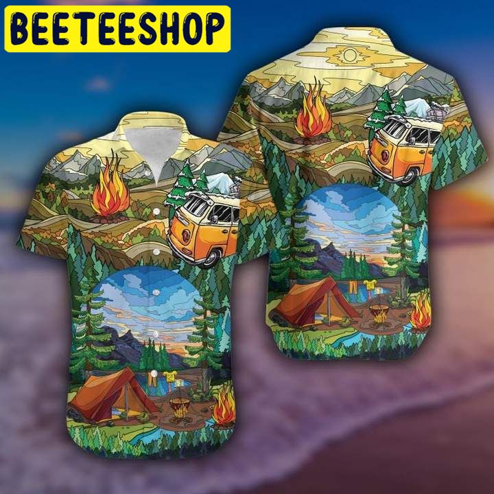 Art Of Camping Hawaiian Shirt