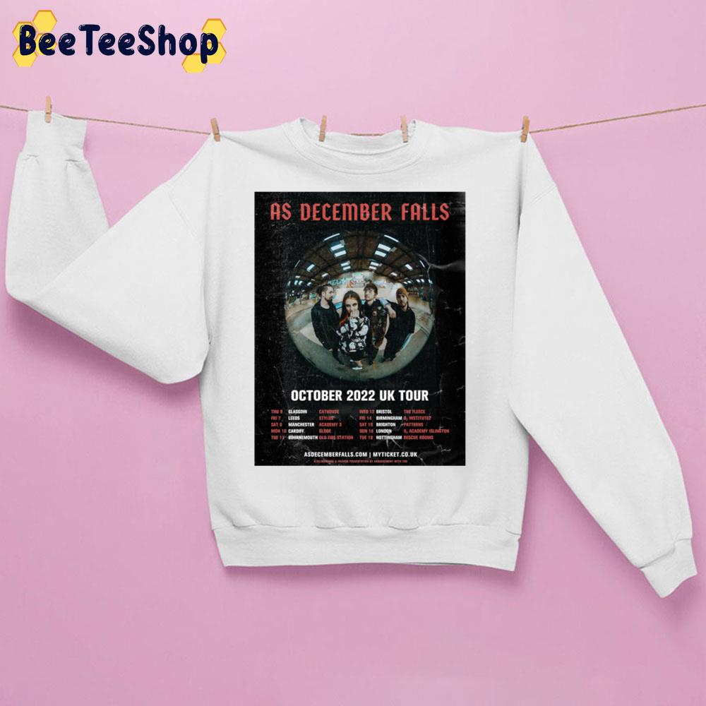 As December Falls October 2022 Uk Tour Trending Unisex Sweatshirt