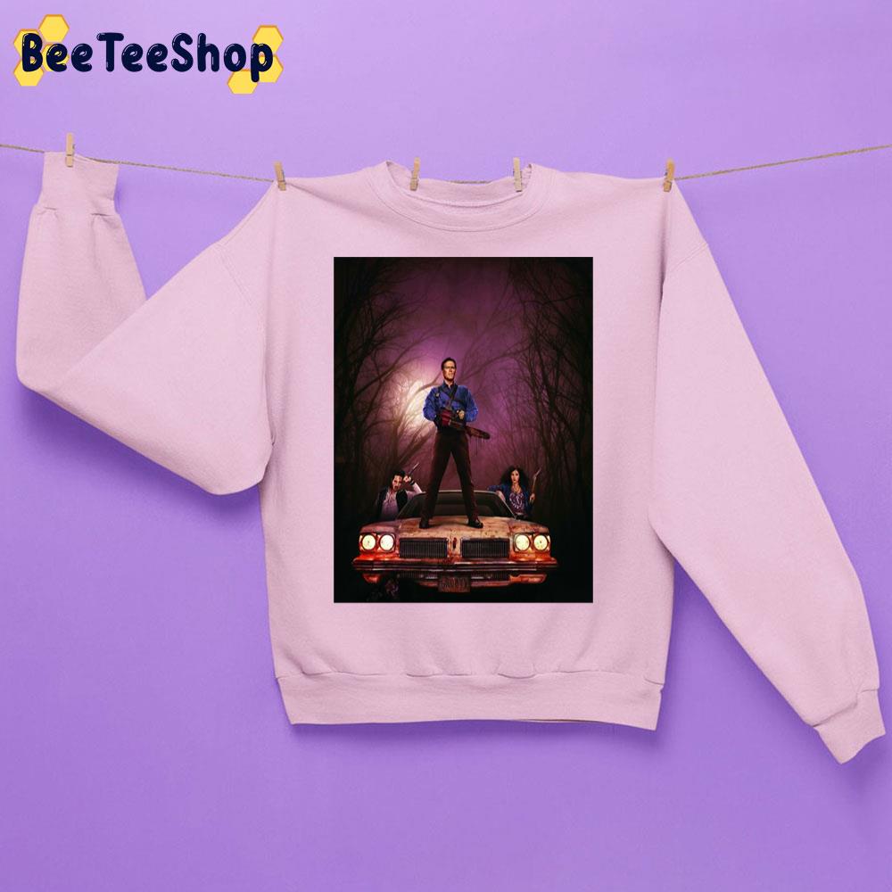 Ash Vs Evil Dead Horror Movie Halloween Trending Unisex Sweatshirt