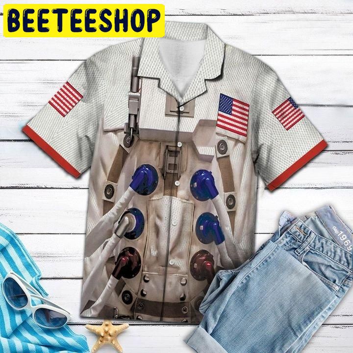 Astronaut Hawaiian Shirt