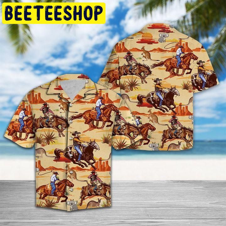 Australia Cowboy Hawaiian Shirt - Beeteeshop