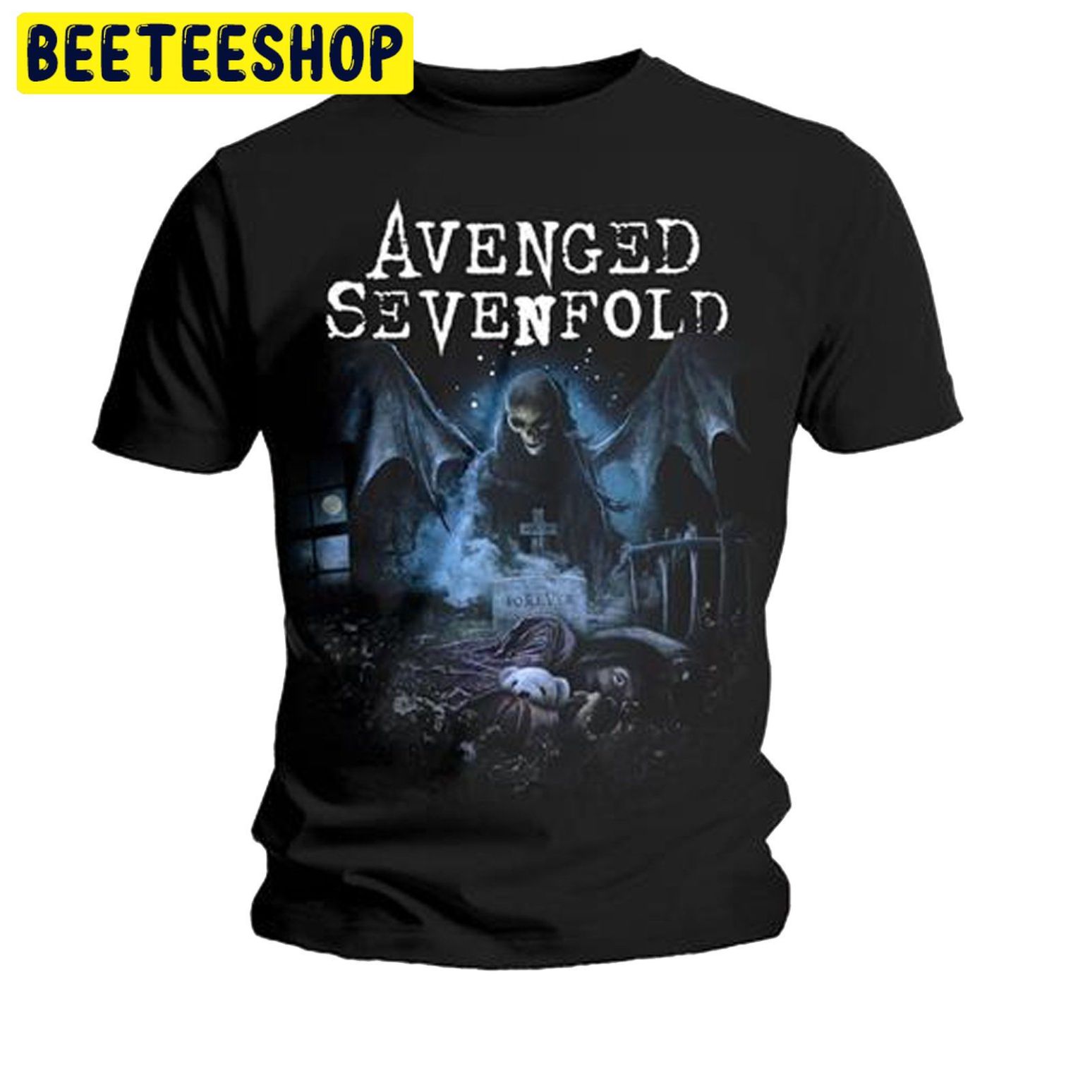 Avenged Sevenfold Winged Death A7x Rock Trending Unisex Shirt