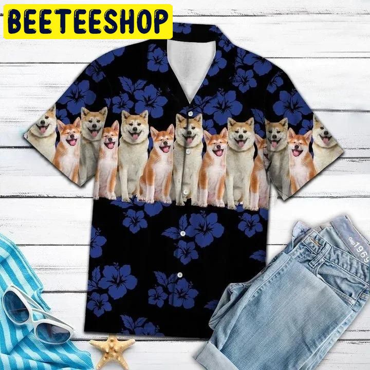 Awesome Akita Hawaiian Shirt