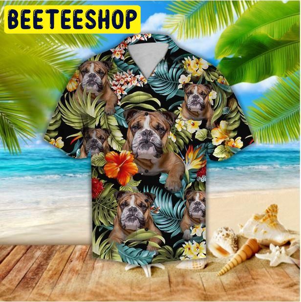 Awesome Bulldogs Hawaiian Shirt - Beeteeshop