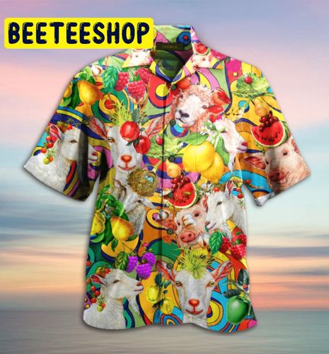 Awesome Farming Hawaiian Shirt