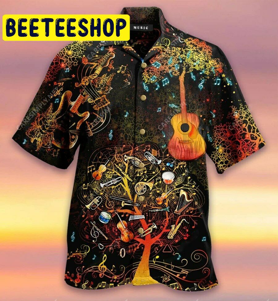 Awesome Music Hawaiian Shirt