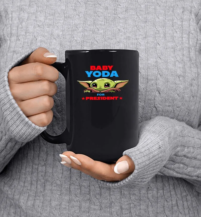 Baby Yoda For President The Mandalorian Mug