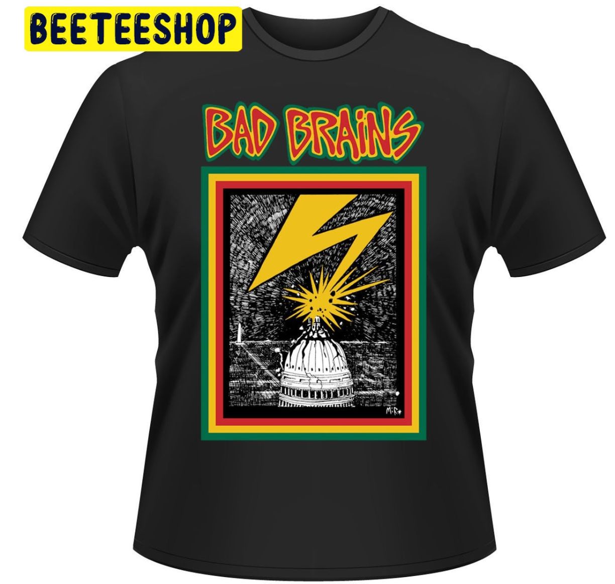 Bad Brains Hardcore Punk Heavy Metal Rock Trending Unisex Shirt