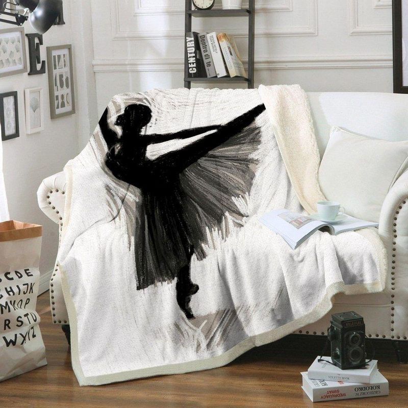 Ballet Comfy Sofa Throw Blanket