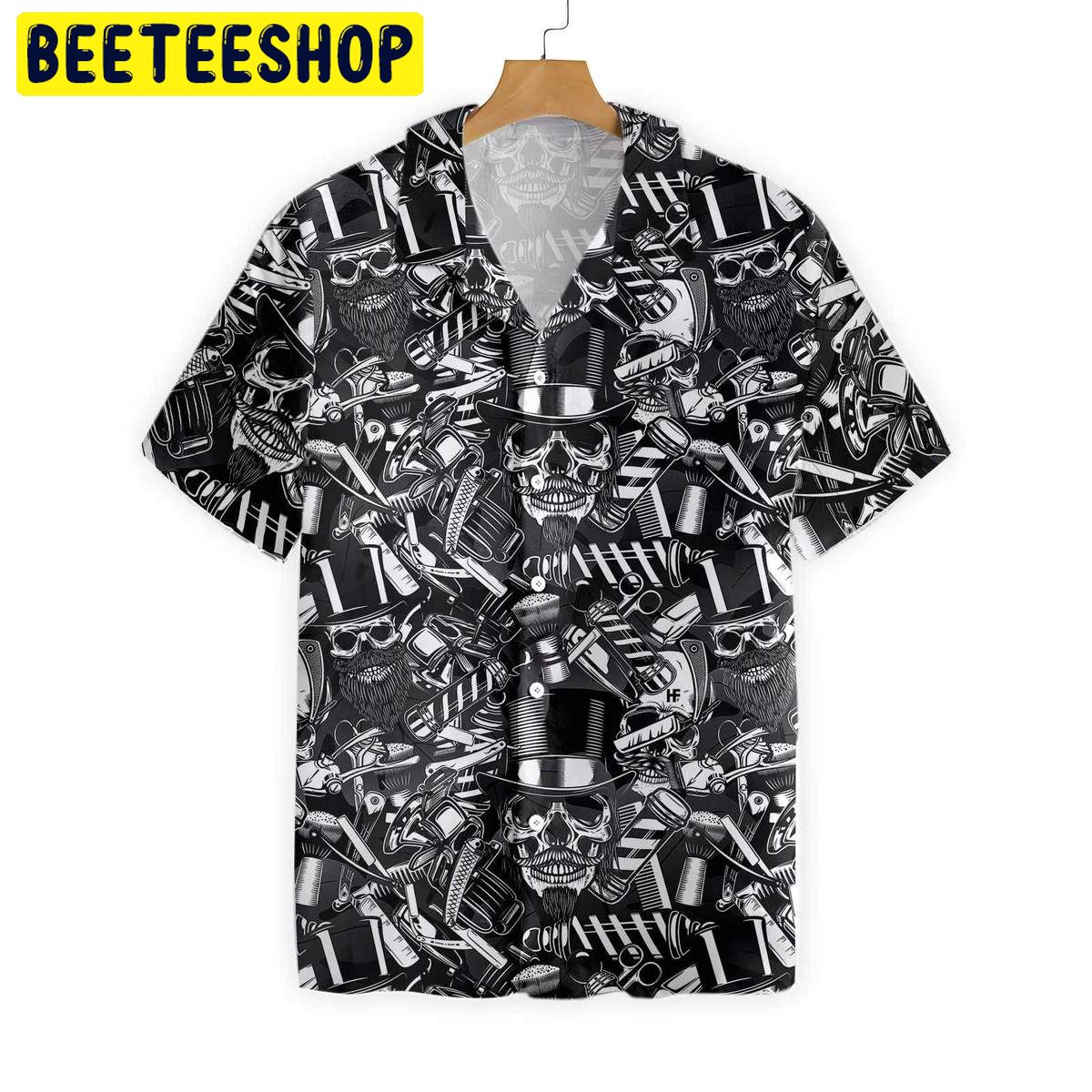 Barbershop Trending Hawaiian Shirt