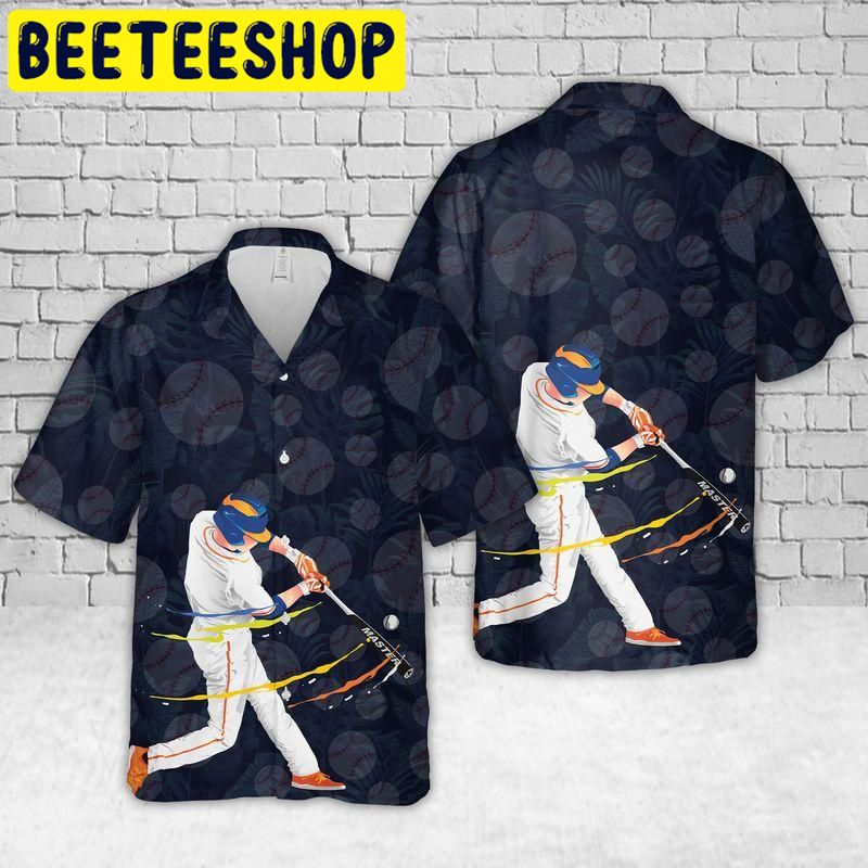 Baseball Batter Hawaiian Shirt