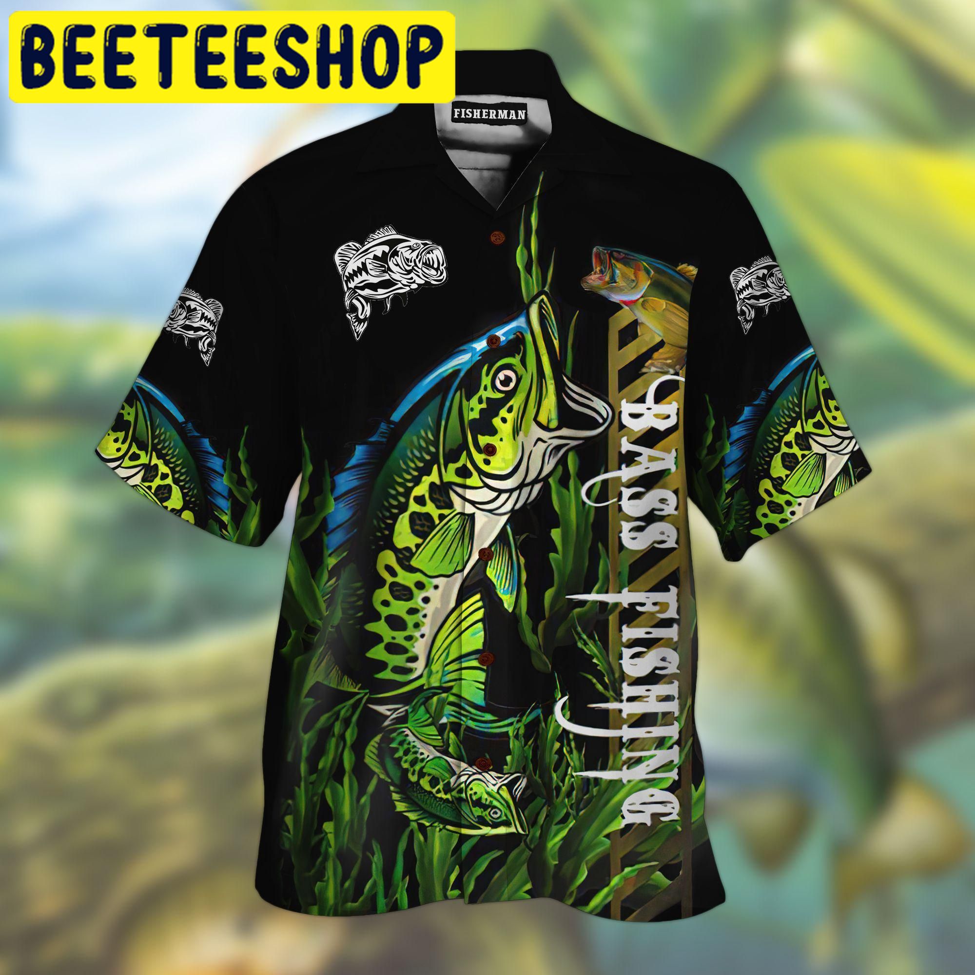 Bass Fish Hawaiian Shirt