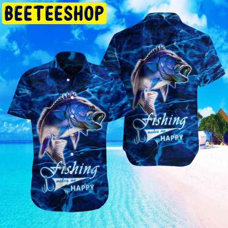 Bass Fishing Hawaiian Shirt 6230