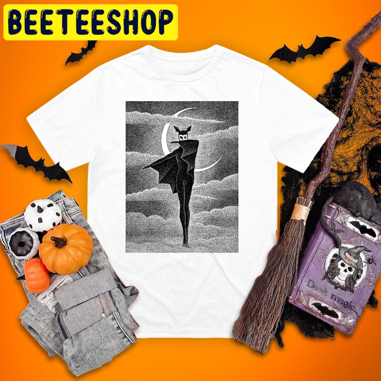 Bat Girl Disneyland Halloween Trending Unisex T-Shirt