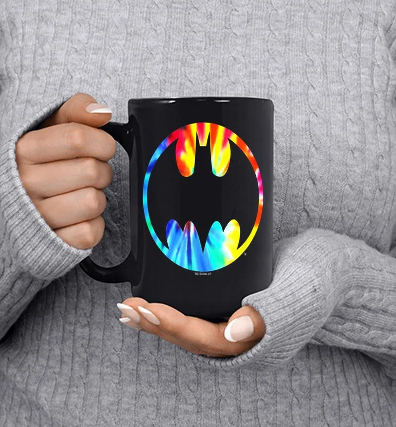 Batman Tie Dye Batman Logo Mug