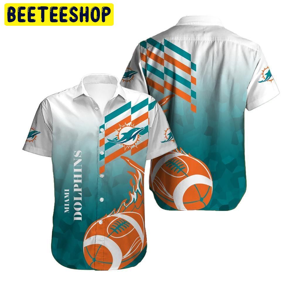 Beach Miami Dolphins For Fans Hawaiian Shirt