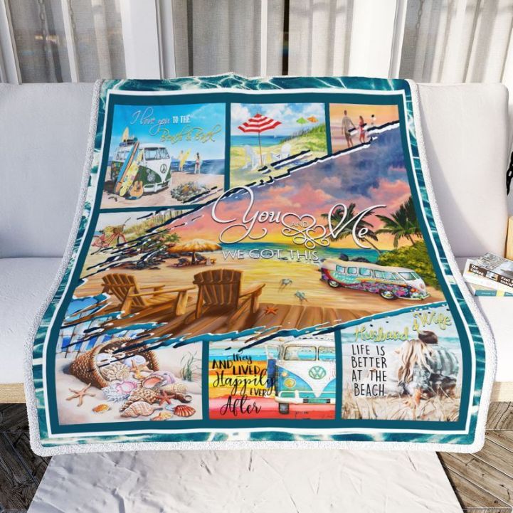 Beach You And Me We Got This Comfy Sofa Throw Blanket