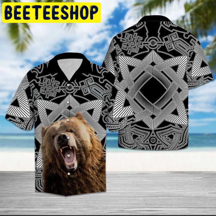 Bear Awesome Hawaiian Shirt