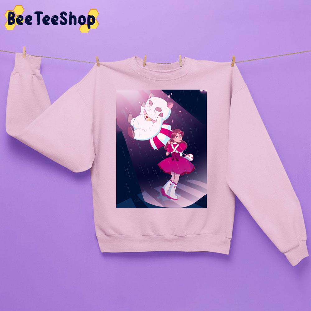 Bee And Puppycat Art Trending Unisex Sweatshirt