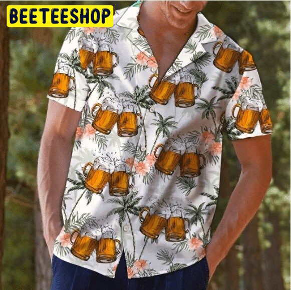 Beer Tropical Vintage Aloha Trending Hawaiian Shirt