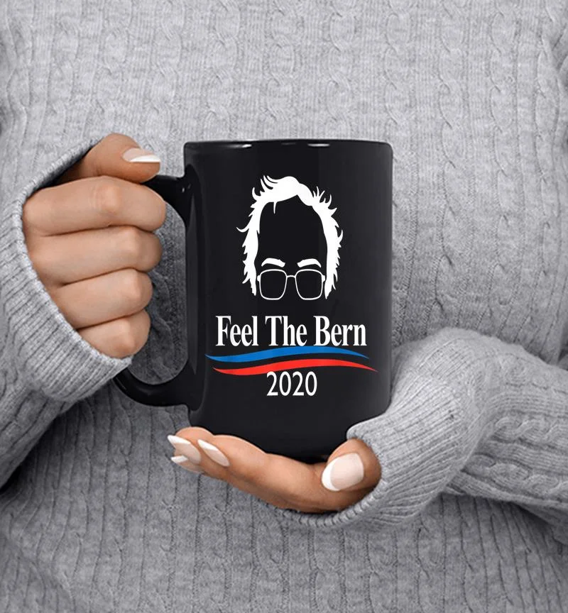 Bernie Sanders 2020 Feel The Bern Official Gear Mug