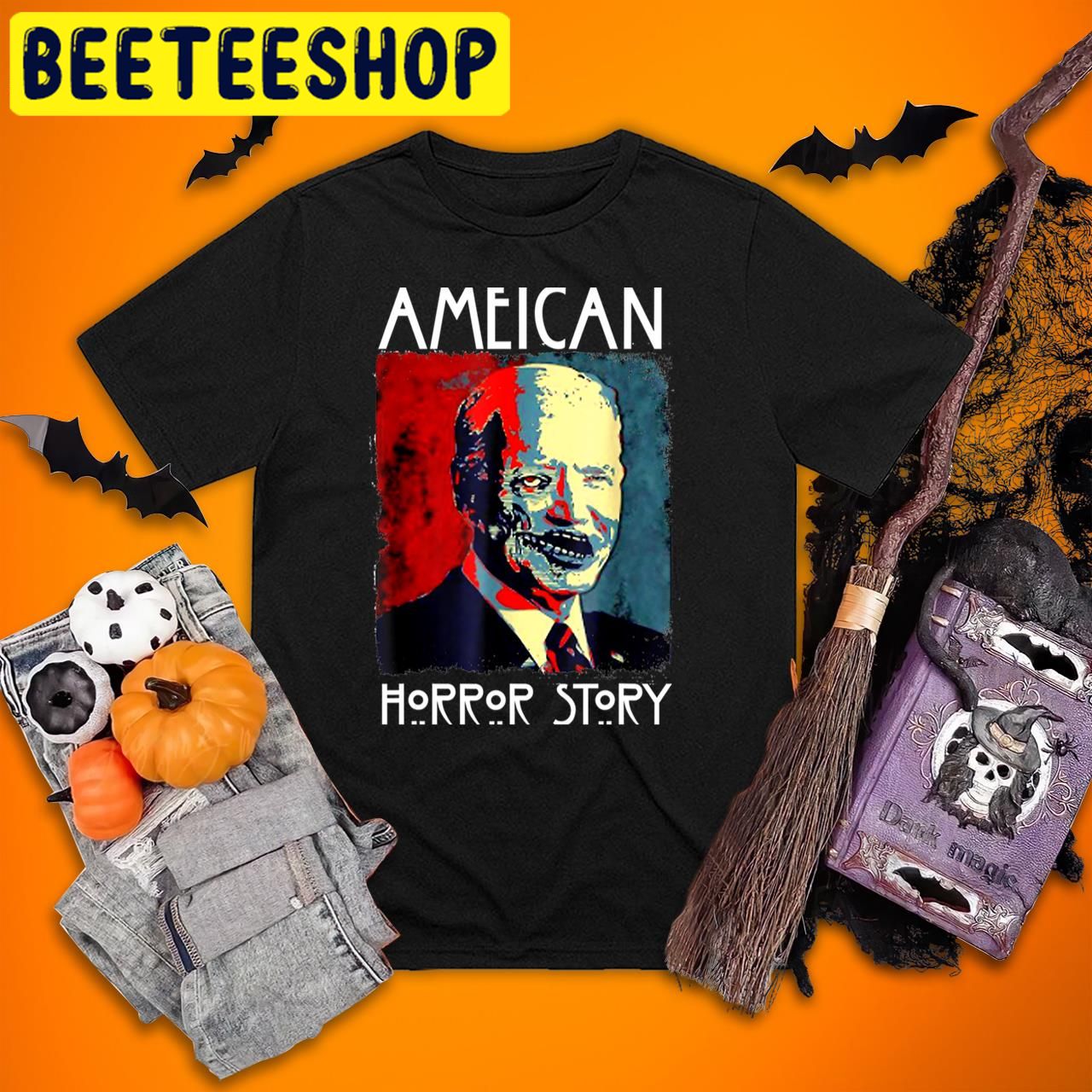 Biden Horror American Zombie Story Halloween Trending Unisex T-Shirt