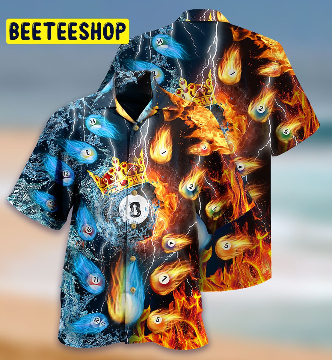 Billiard Firer Trending Hawaiian Shirt