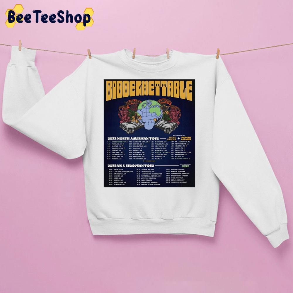 Biodeghettable 2022 North American Tour Trending Unisex Sweatshirt