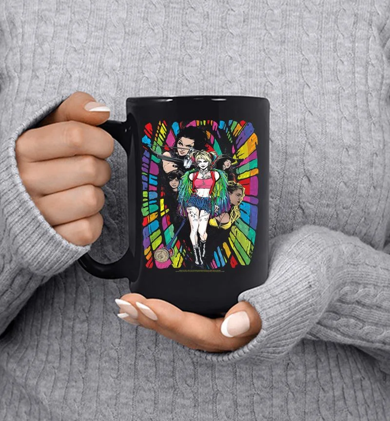 Birds Of Prey Harley Quinn Color Corridor Mug