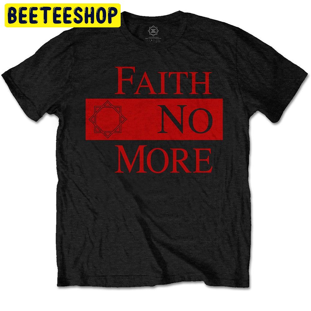 Black Faith No More Red Logo Trending Unisex Shirt