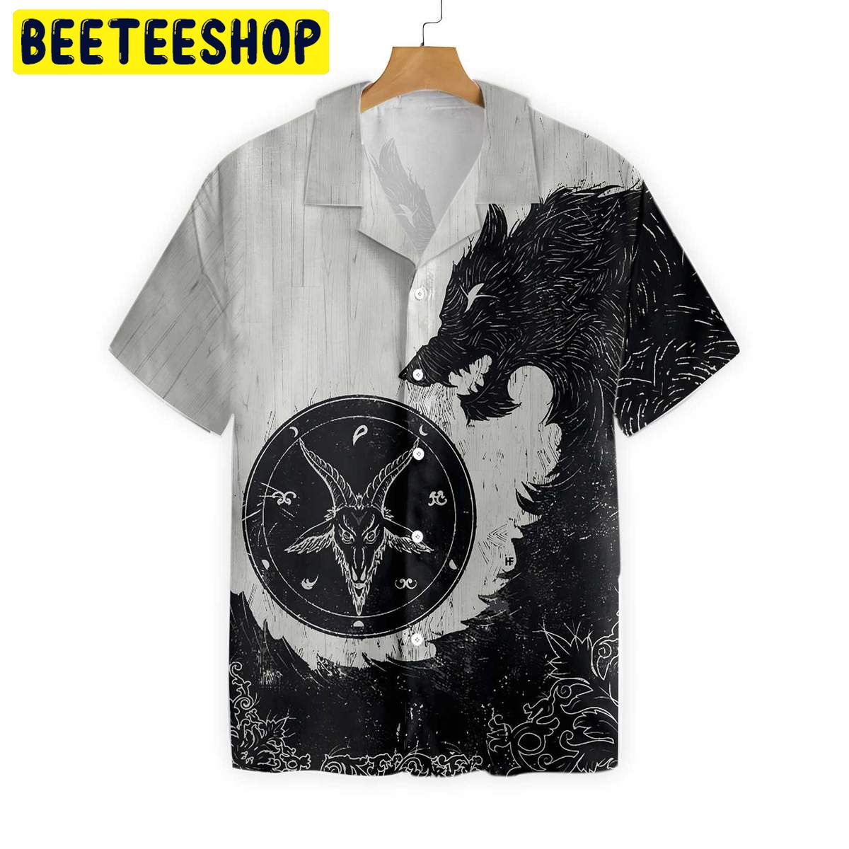 Black Wolf Trending Hawaiian Shirt