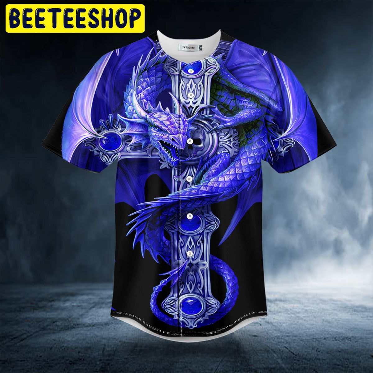 Bombay Sapphire Dragon Thunder Baseball Jersey