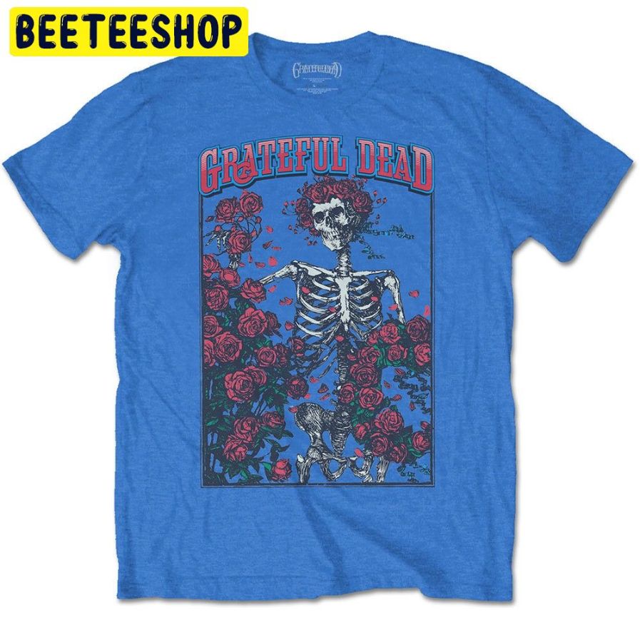 Blue The Grateful Dead Bertha Logo Trending Unisex Shirt