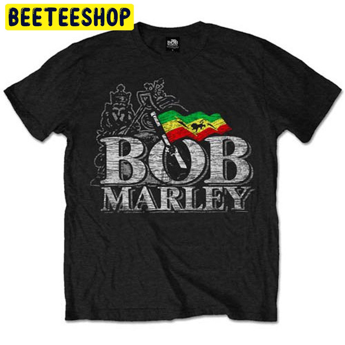 Bob Marley And The Wailers Logo Reggae Rock Trending Unisex Shirt