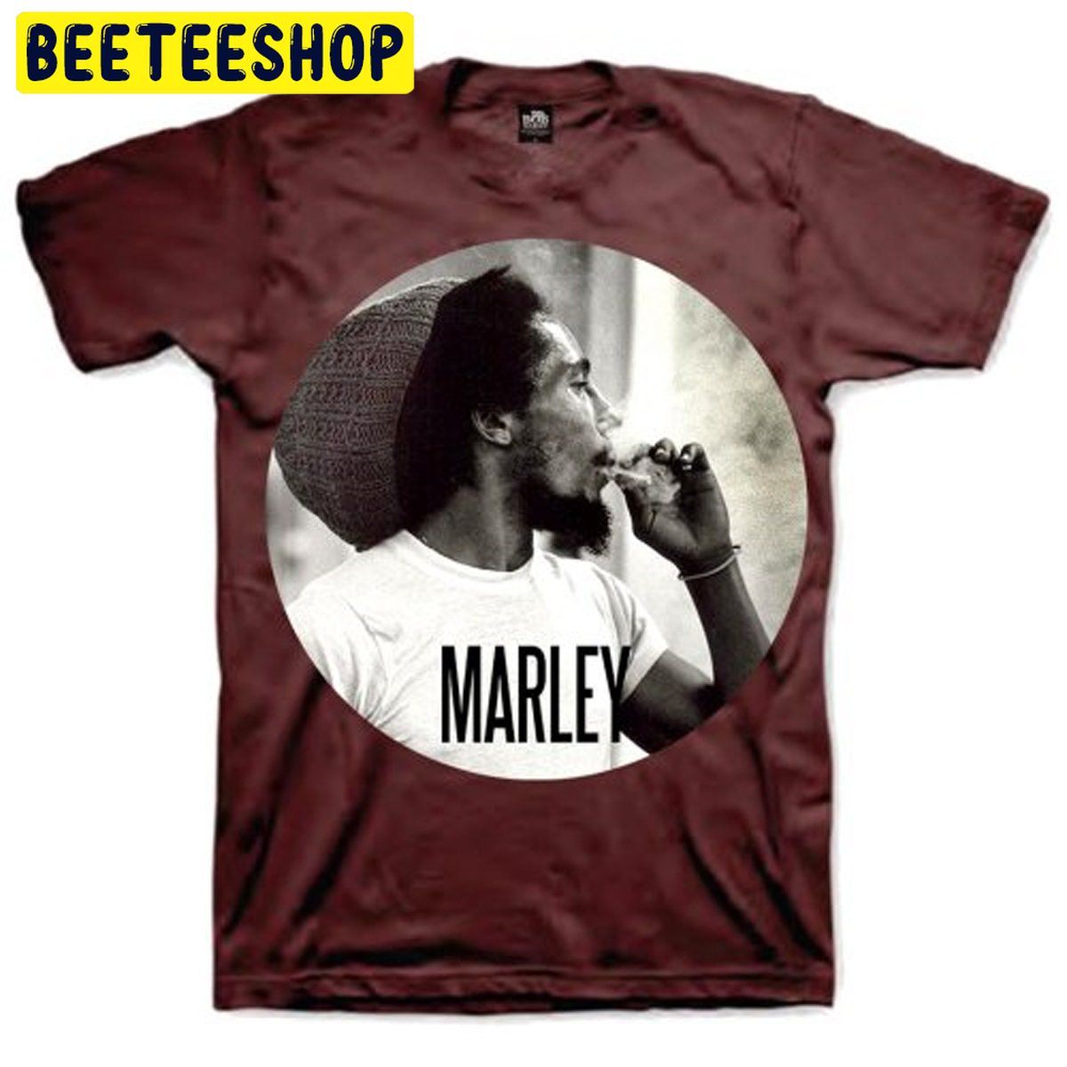 Bob Marley Smoking Reggae Trending Unisex Shirt