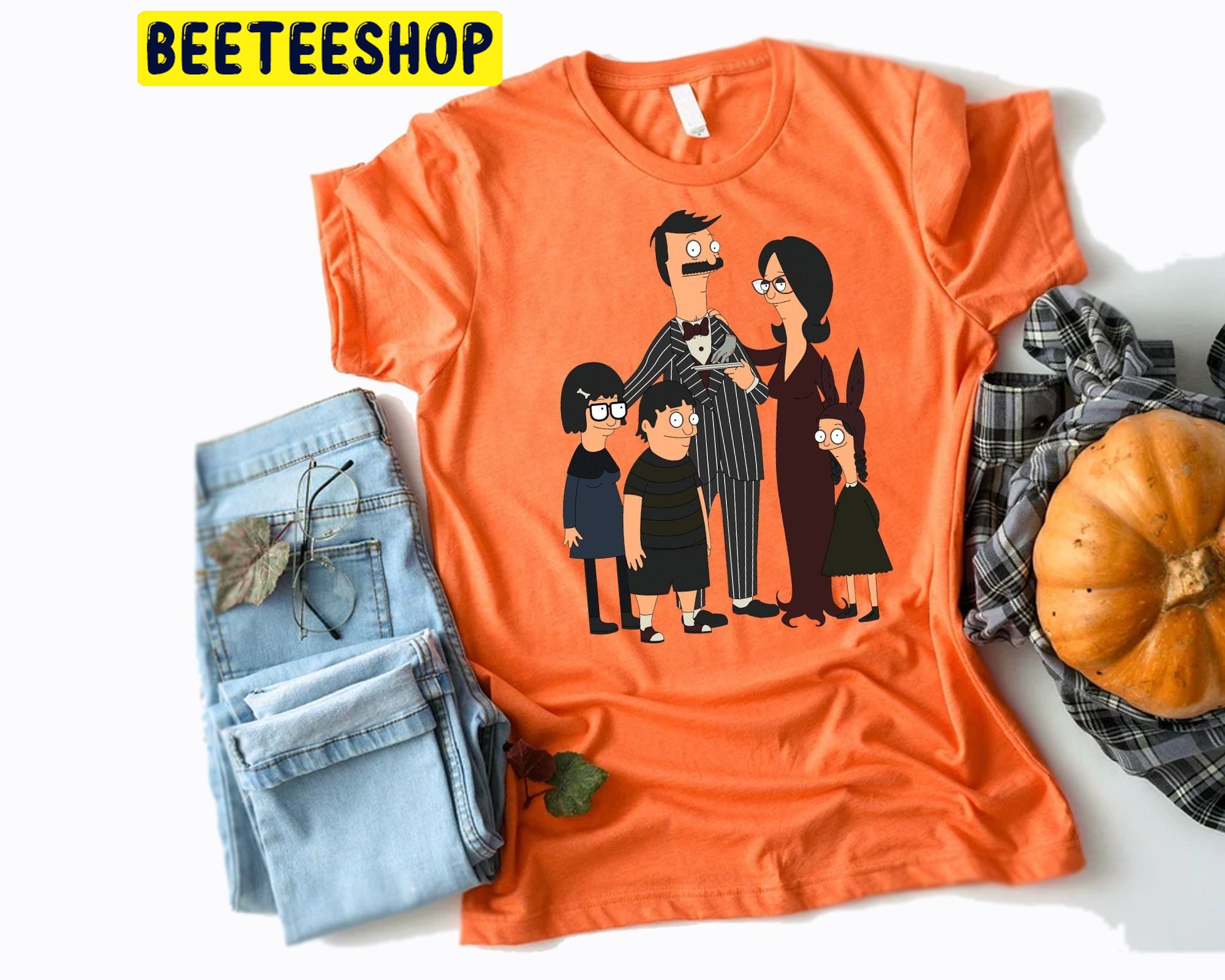 Bob’s Burgers Family Louise Belcher Halloween Trending Unisex Shirt