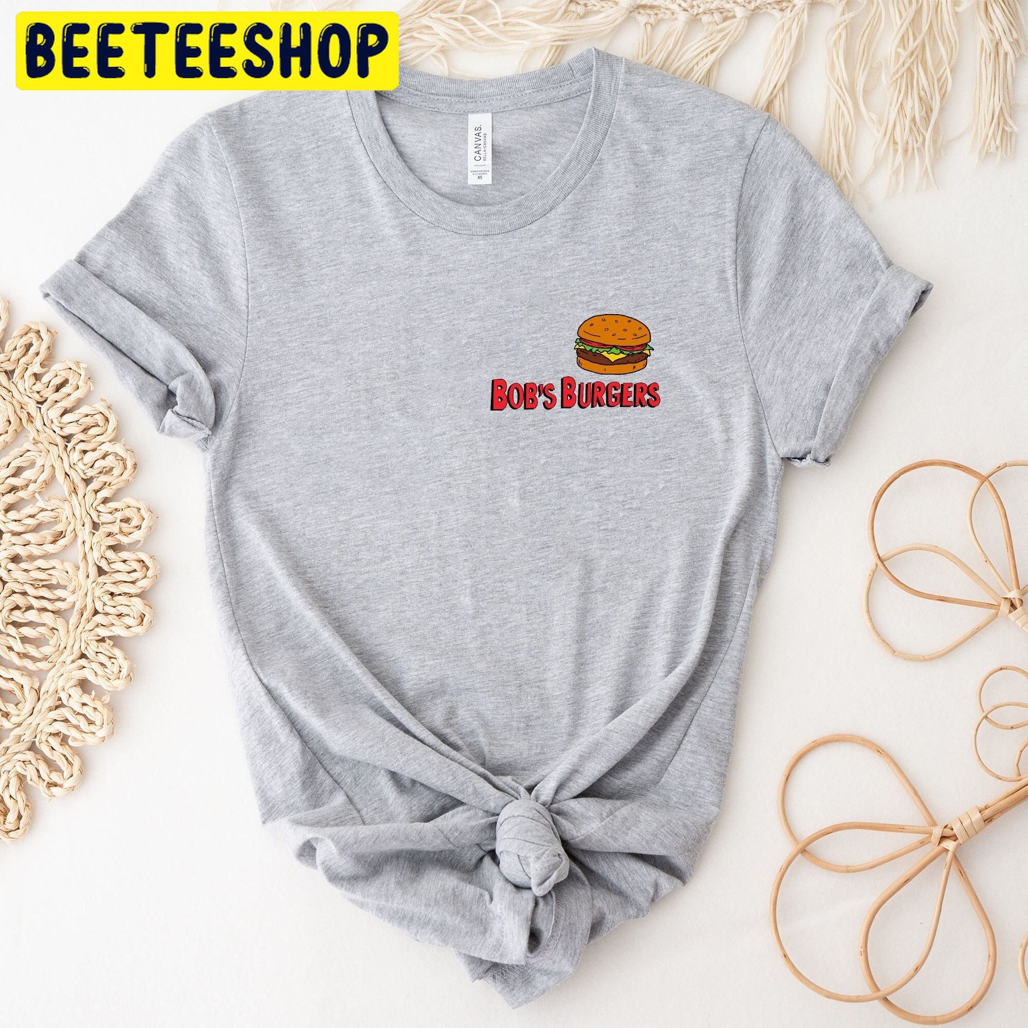 Bob’s Burgers Hamburgers Belcher Family Pocket Trending Unisex Shirt