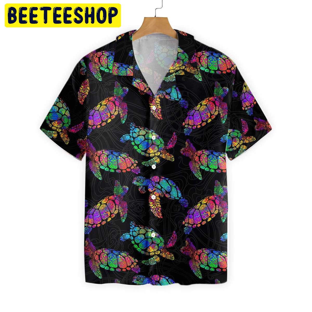 Boho Style Sea Turtle Trending Hawaiian Shirt - Beeteeshop