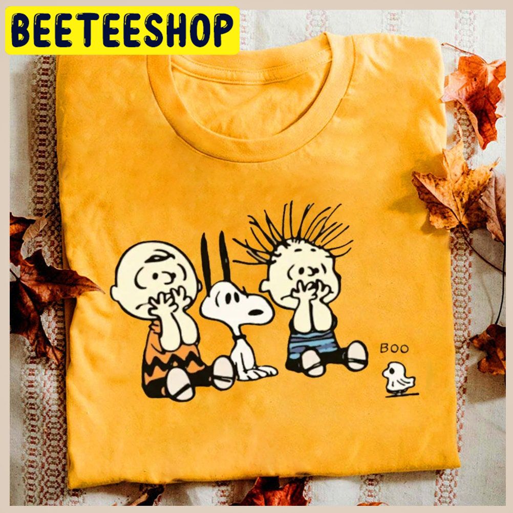 Boo Snoopy Halloween Vintage Trending Unisex Shirt