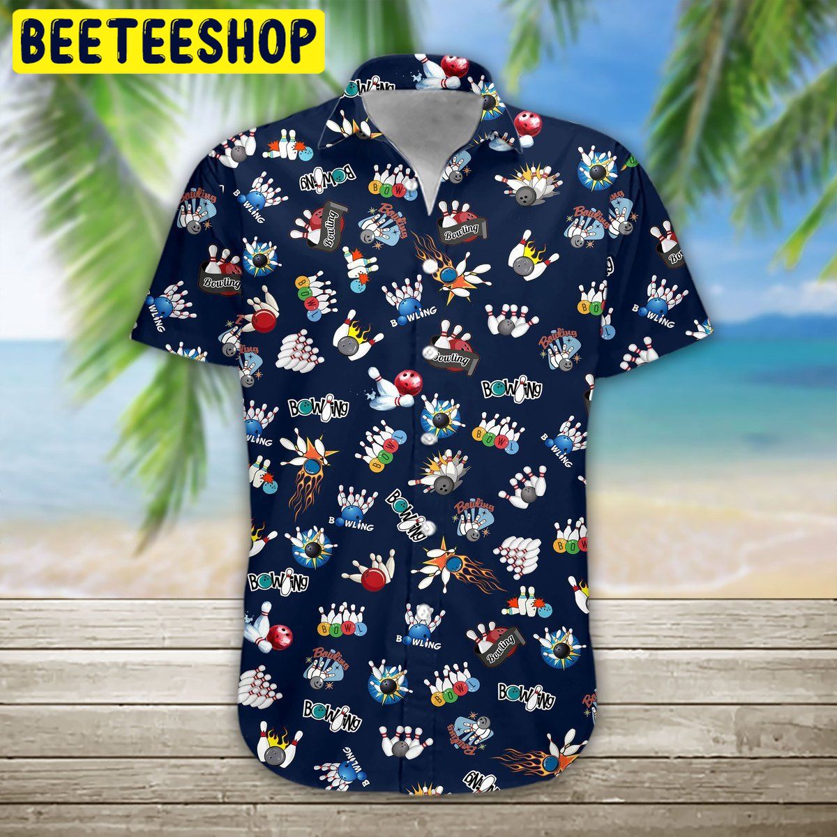 Bowling 3D All Over Printed Trending Hawaiian Shirt