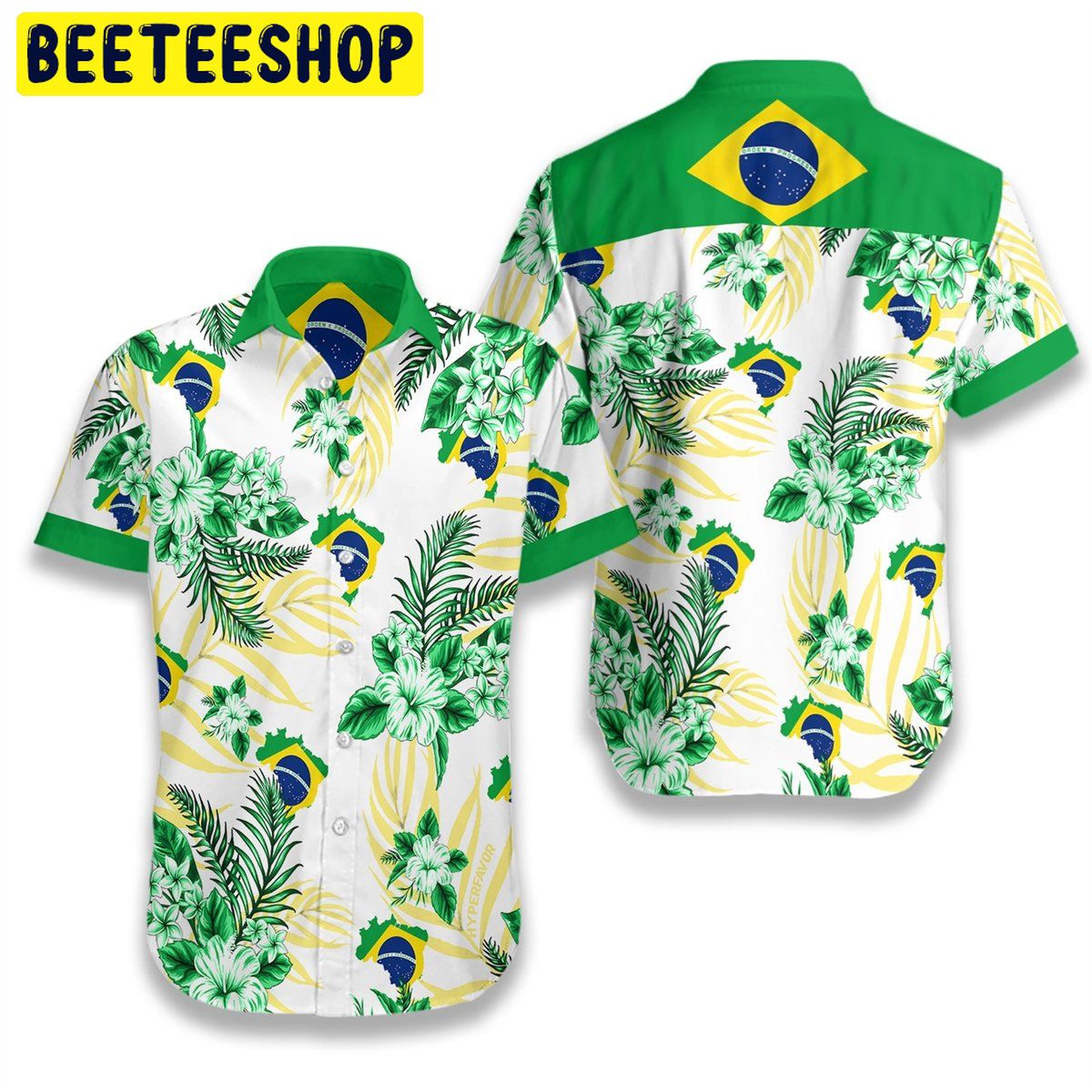 Brazil Proud Trending Hawaiian Shirt