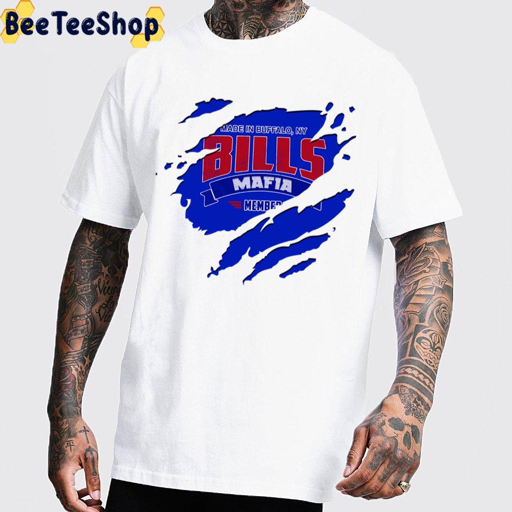 Buffalo Bills Mafia Member Buffalo Bills Nfl Football Trending Unisex T-Shirt