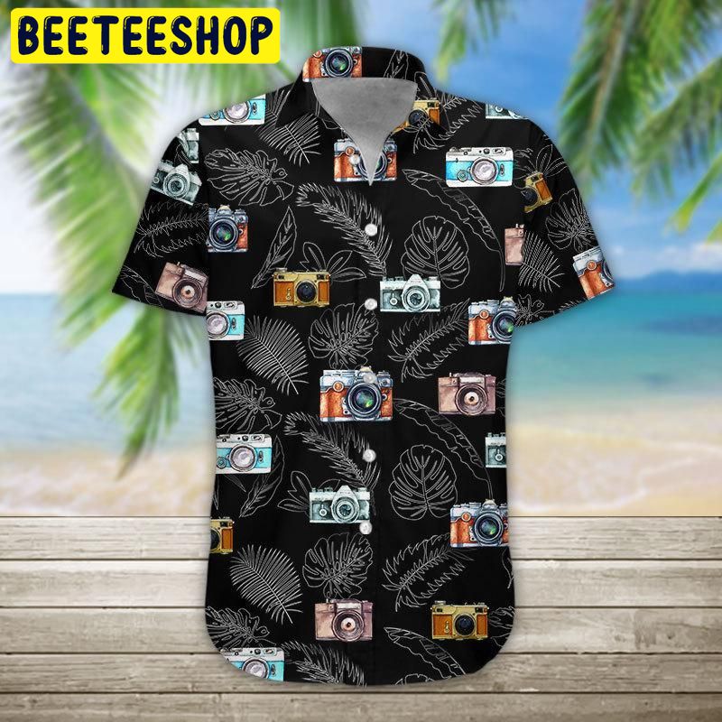 Camera 3D All Over Printed Trending Hawaiian Shirt