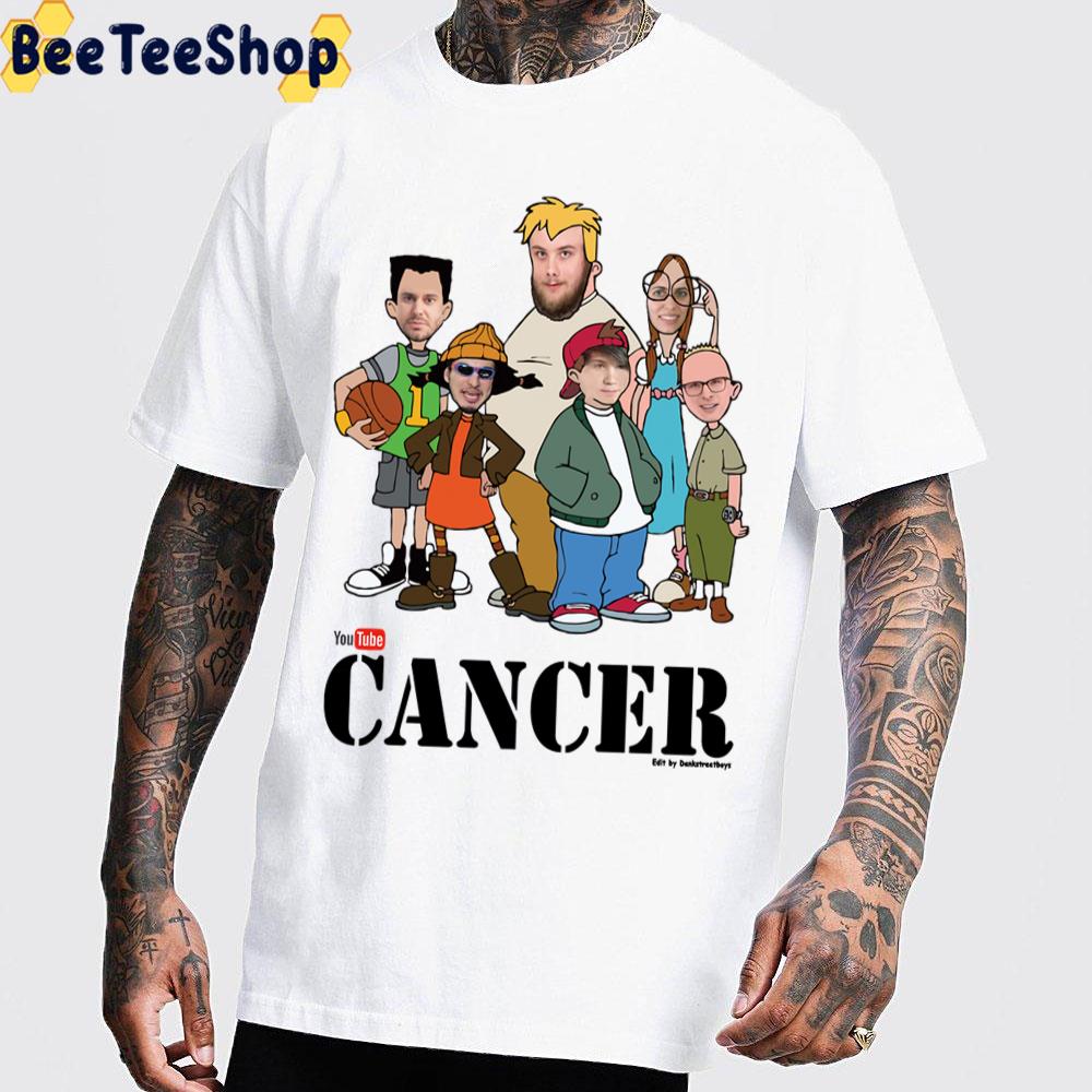 Cancer Crew Funny Characters Trending Unisex T-Shirt